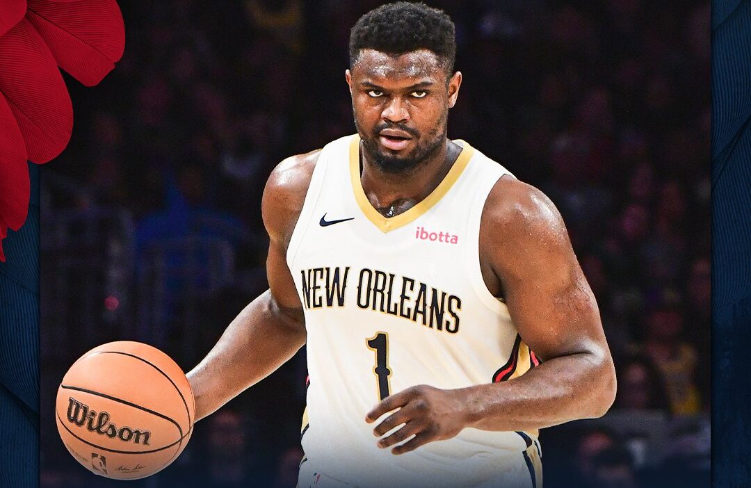 ZION WILLIAMSON DE LOS PELICANS BOTA EL BALÓN