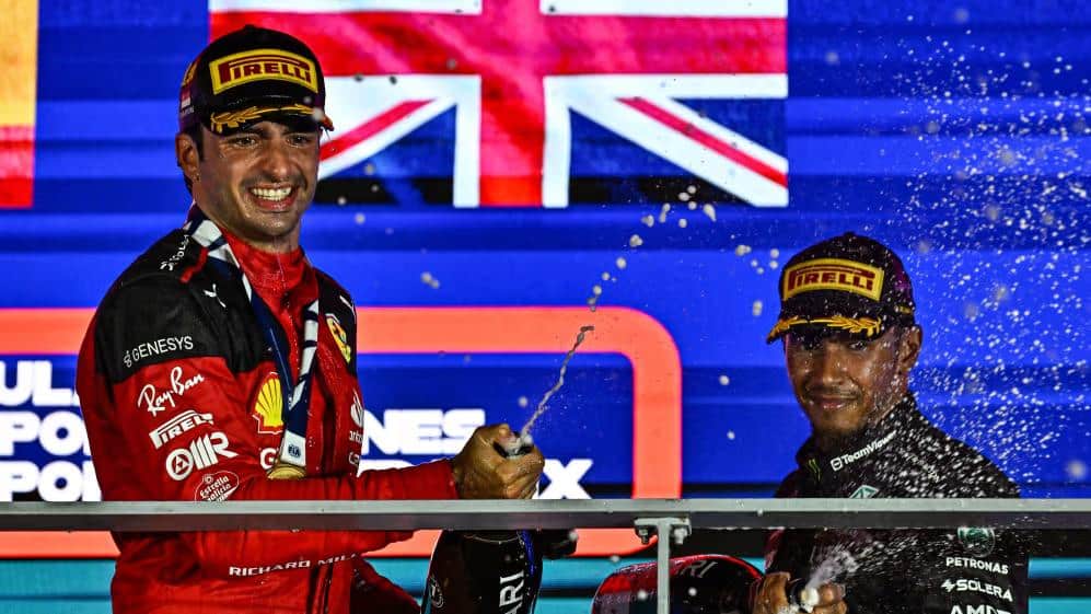 Sainz Hamilton