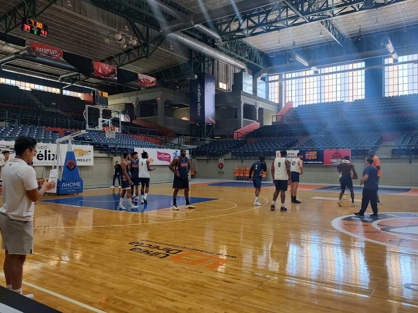 Pioneros de Los Mochis se encuentra en trabajo de pretemporada en el CUM.