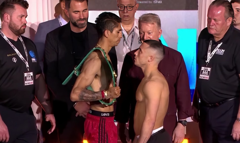 REY VARGAS A LA IZQUIERDA Y NICK BALL A LA DERECHA