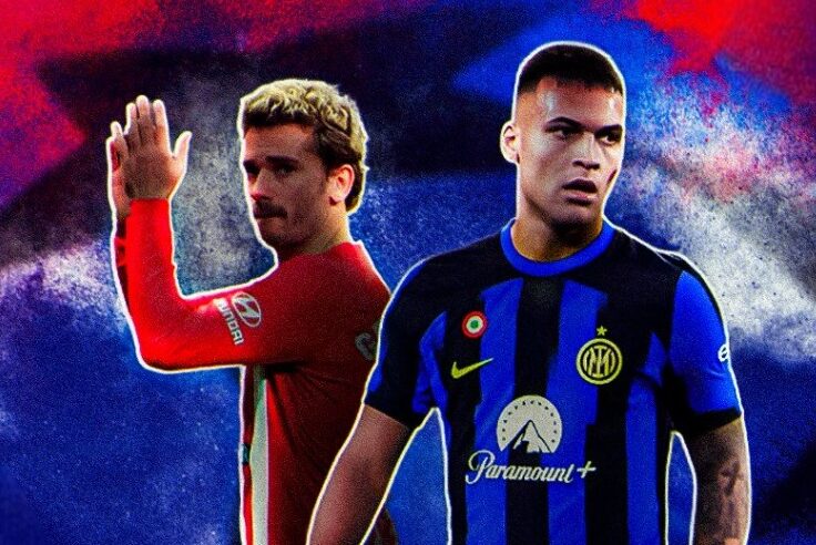 FLYER DEL PARTIDO DEL ATLÉTICO DE MADRID Y EL INTER DE MILÁN