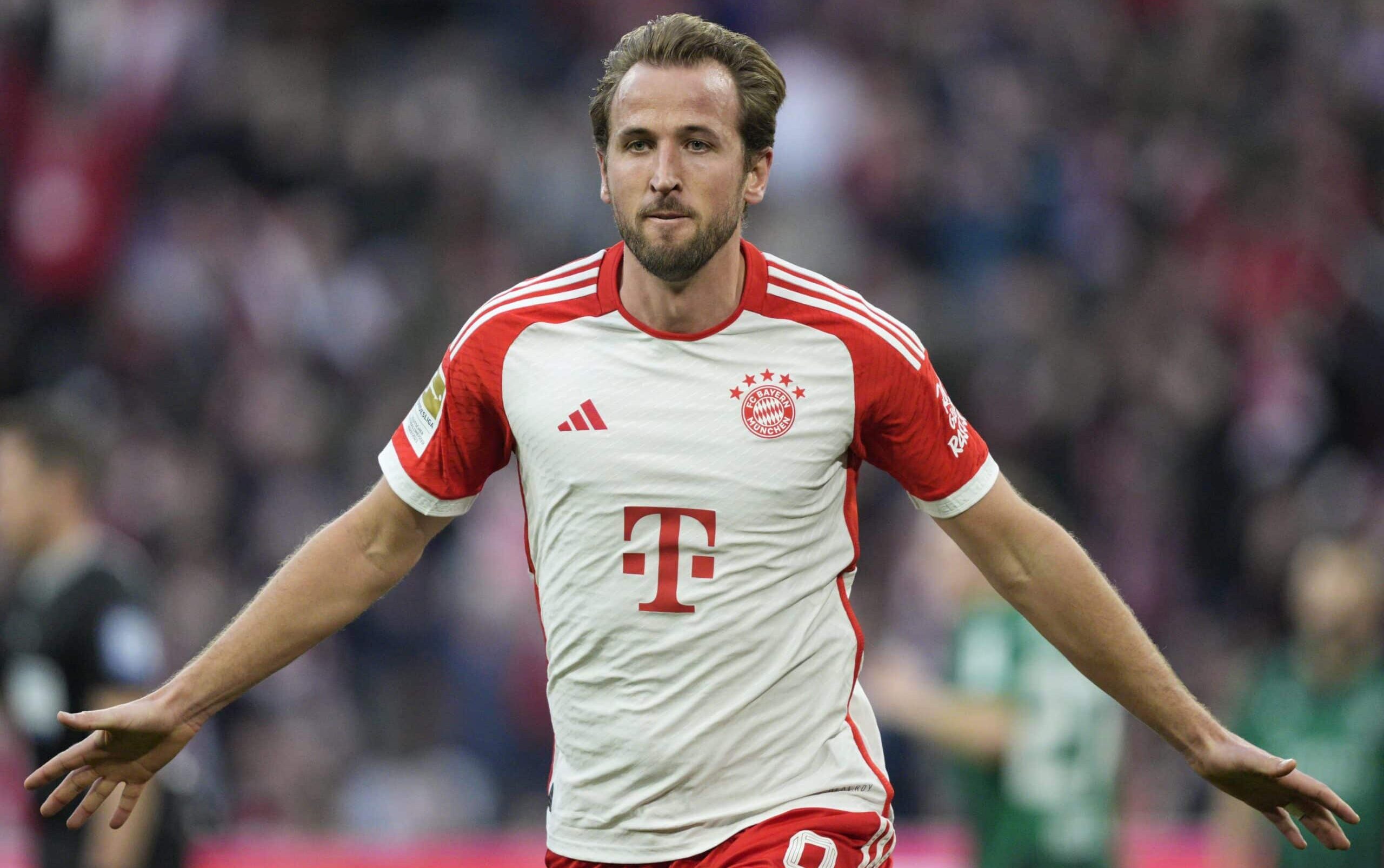 HARRY KANE DEL BAYERN MÚNICH CELEBRA UN GOL