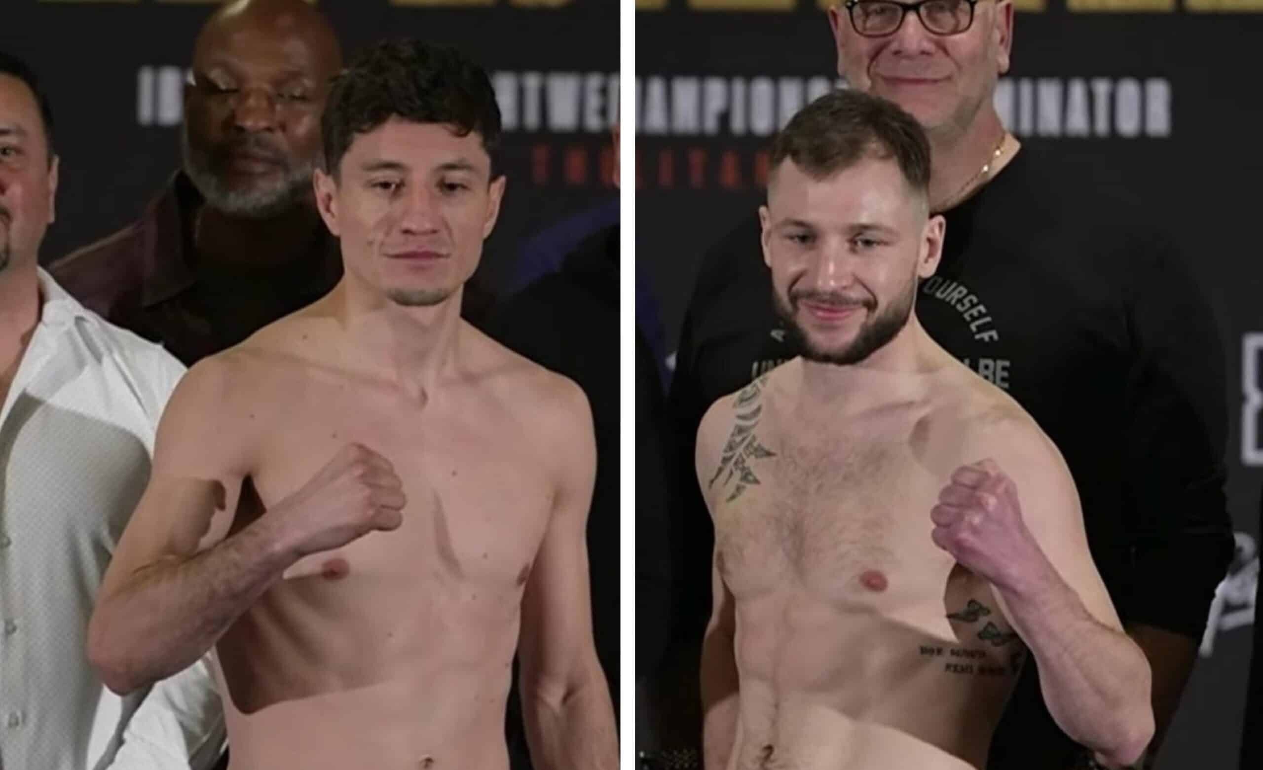 WILLIAM 'CAMARÓN' ZEPEDA A LA IZQUIERDA, Y MAXI HUGHES A LA DERECHA