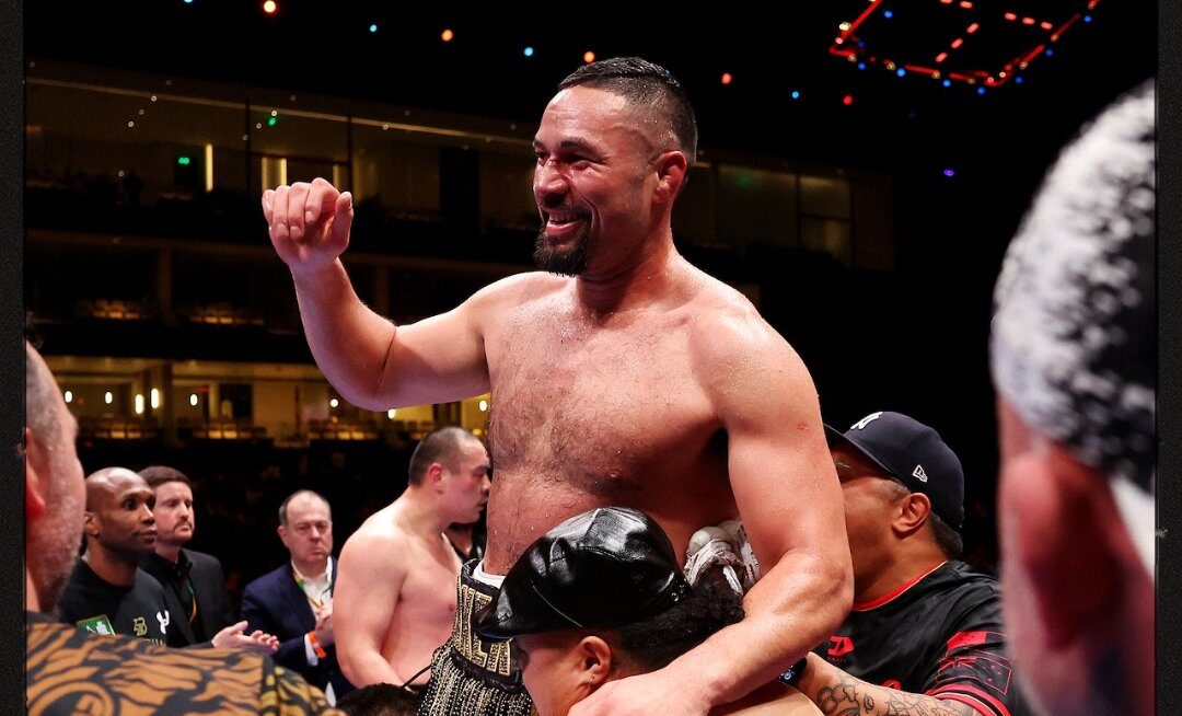 JOSEPH PARKER CELEBRA LA VICTORIA ANTE ZHILEI ZHANG