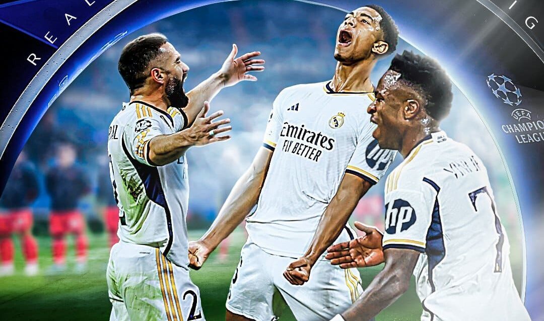 FLYER DEL REAL MADRID DEL PARTIDO ANTE EL LEIPZIG