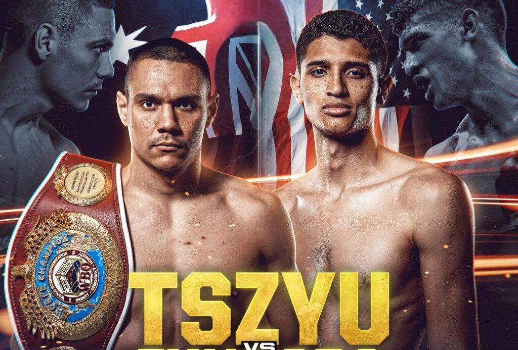 TIM TSZYU A LA IZQUIERDA Y SEBASTIAN FUNDORA A LA DERECHA