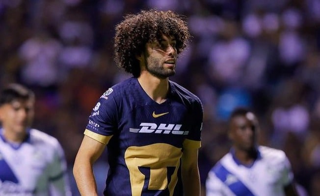 César Huerta en partido de la fecha 10 del Clausura 2024.