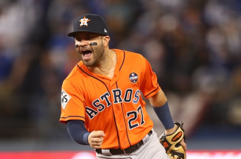 JOSE ALTUVE NO HA PESADO PARA LOS ASTROS