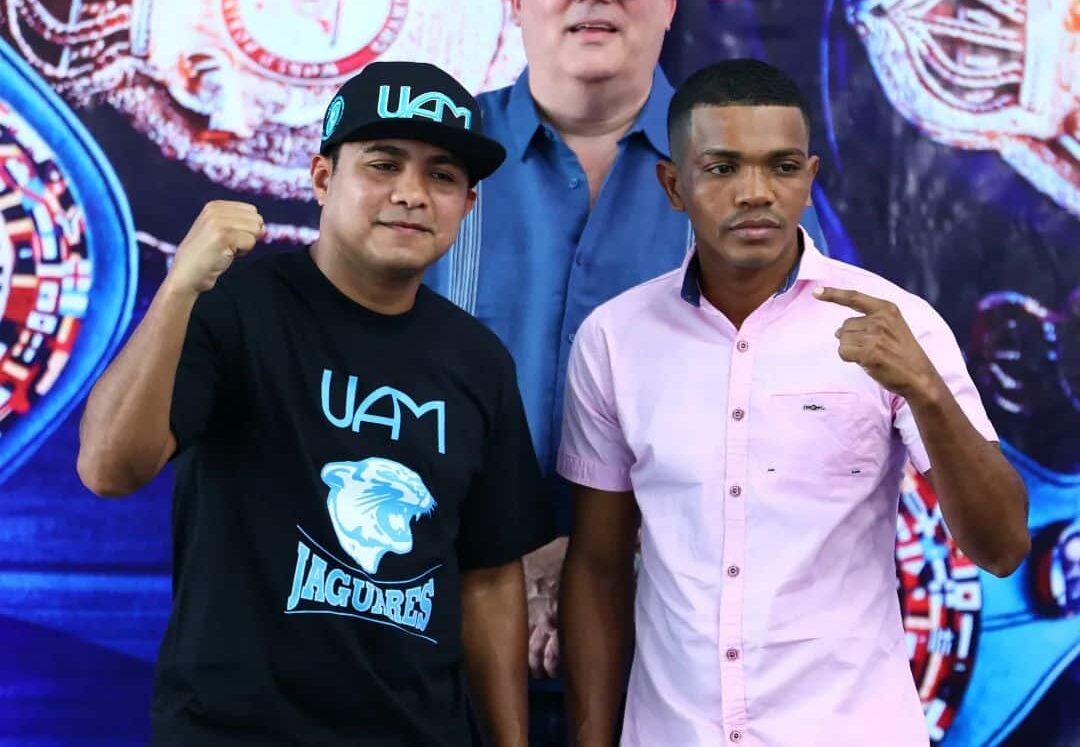 CHOCOLATITO GONZÁLEZ A LA IZQUIERDA Y ROBER BARRERA A LA DERECHA