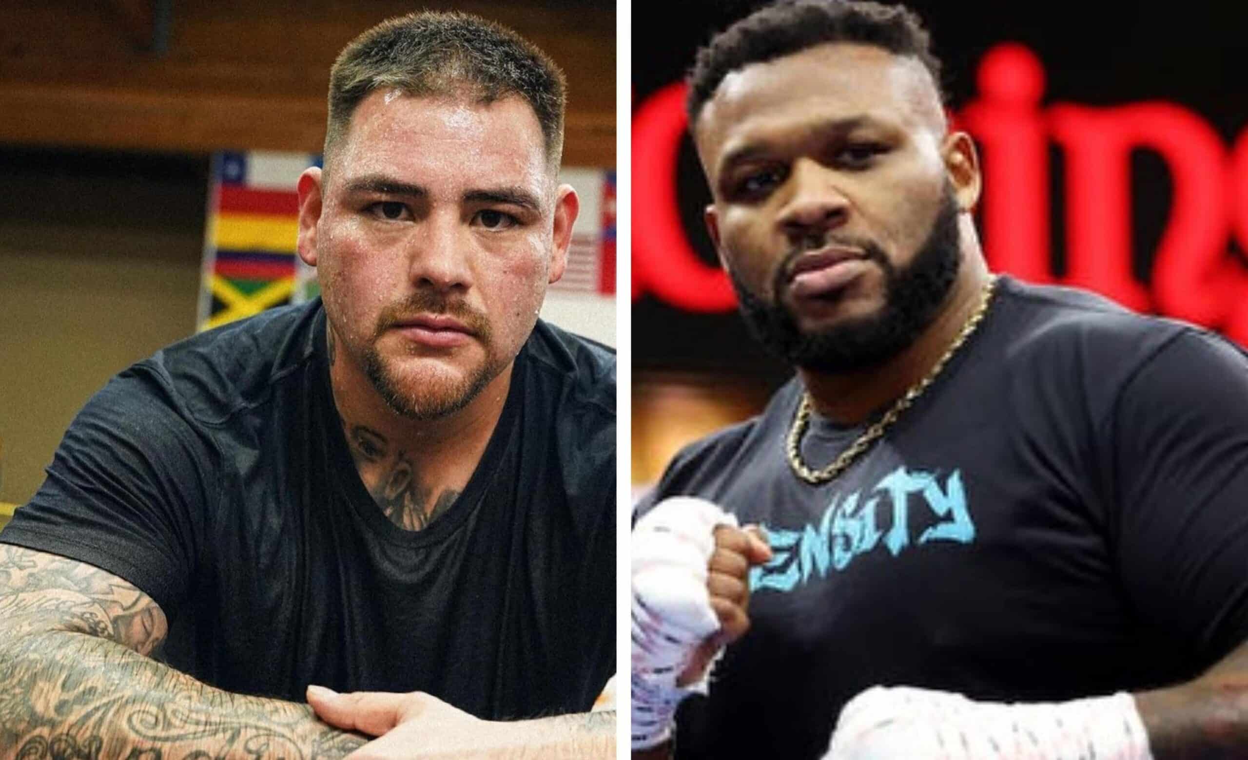 ANDY RUIZ A LA IZQUIERDA Y JARRELL MILLER A LA DERECHA