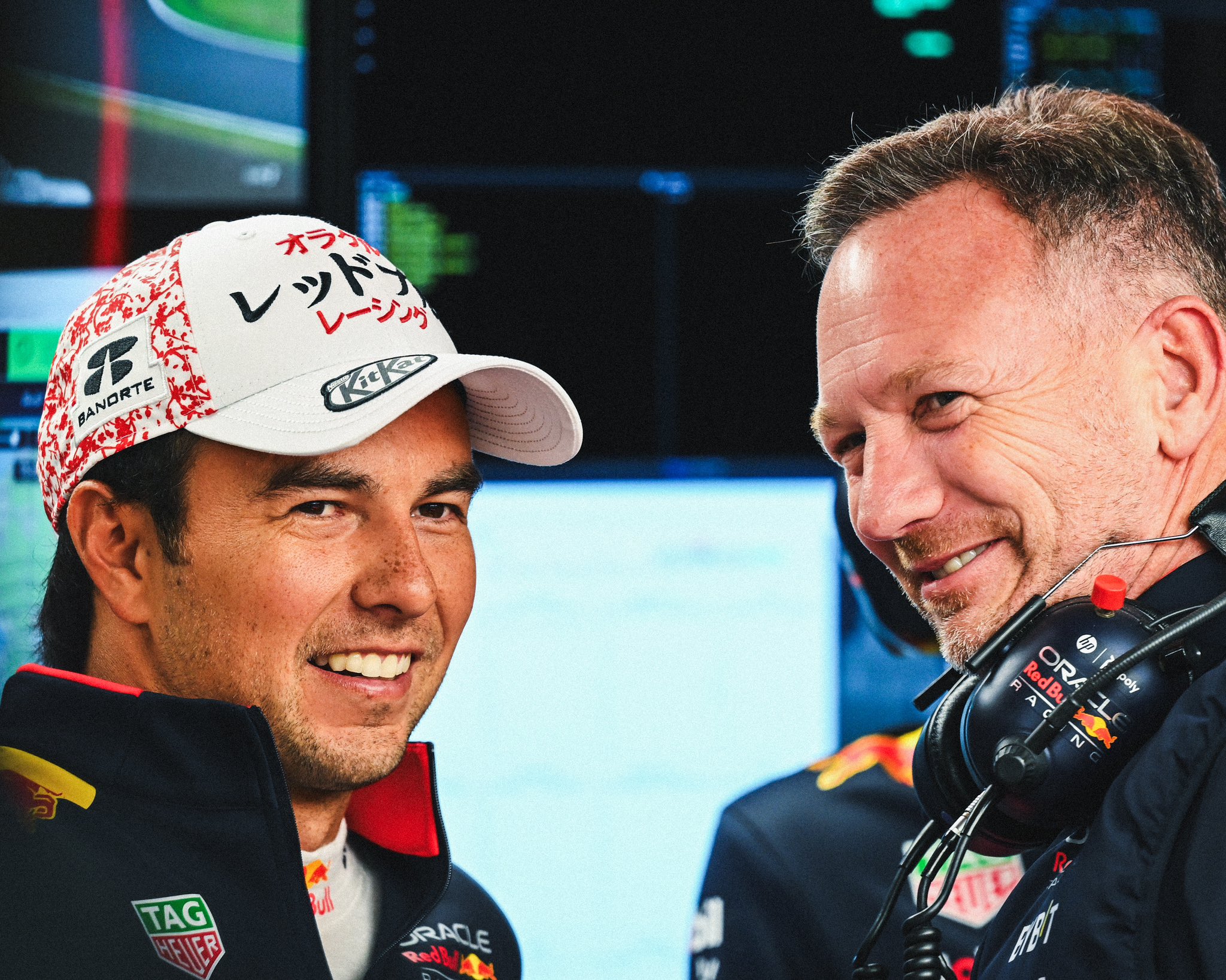 CHECO PÉREZ CHRISTIAN HORNER