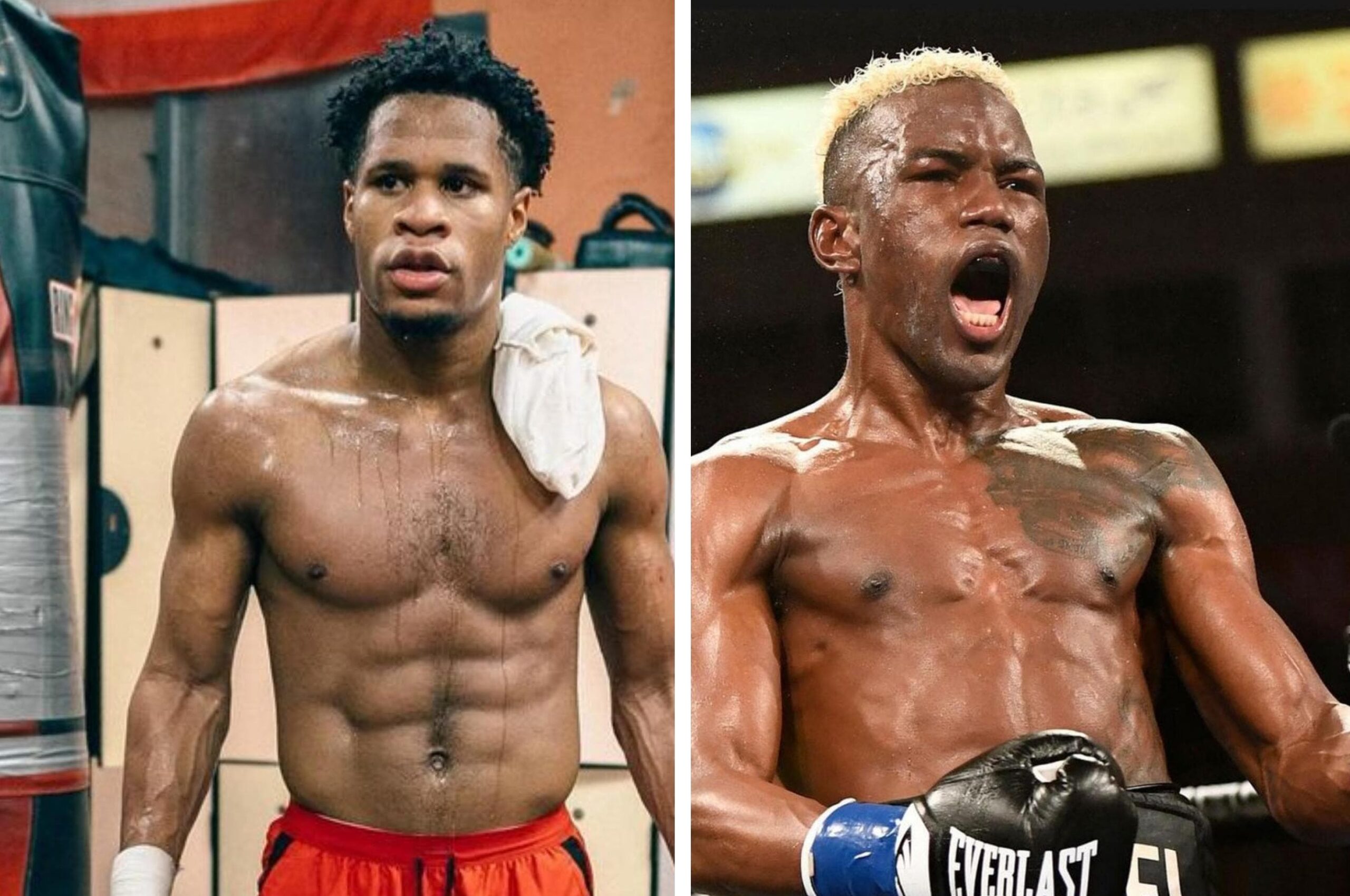 DEVIN HANEY A LA IZQUIERDA Y SUBRIEL MATÍAS A LA DERECHA