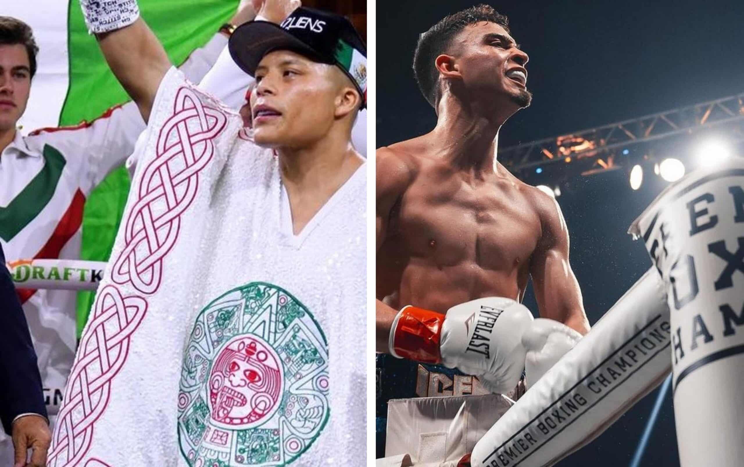 PITBULL CRUZ A LA IZQUIERDA Y RAYO VALENZUELA A LA DERECHA