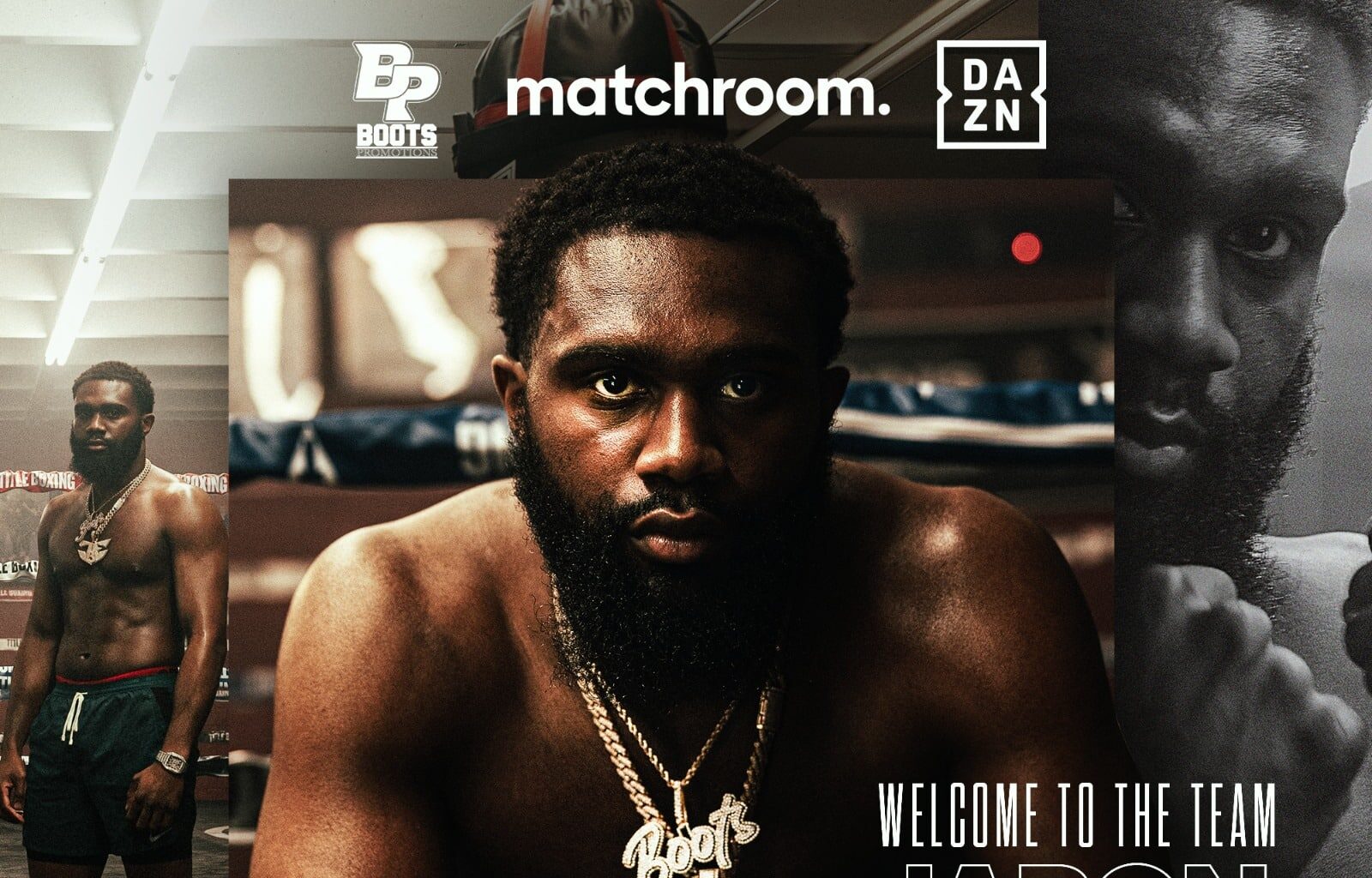 PÓSTER DE MATCHROOM BOXING DE LA FIRMA DE JARON ENNIS