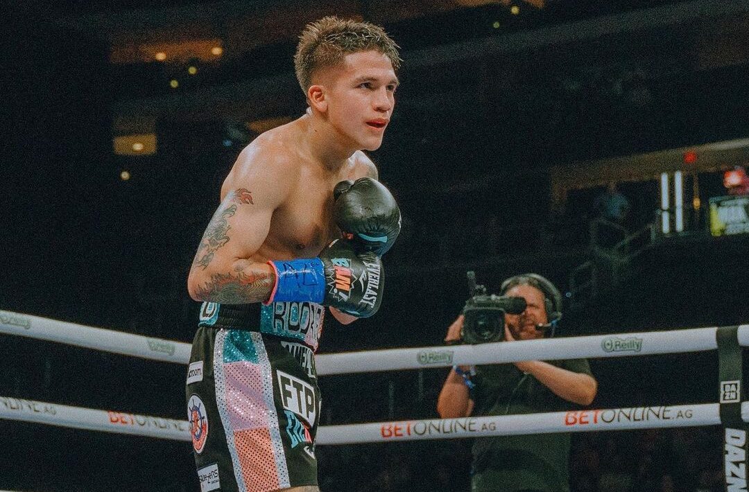 JESSE 'BAM' RODRÍGUEZ DURANTE UN COMBATE