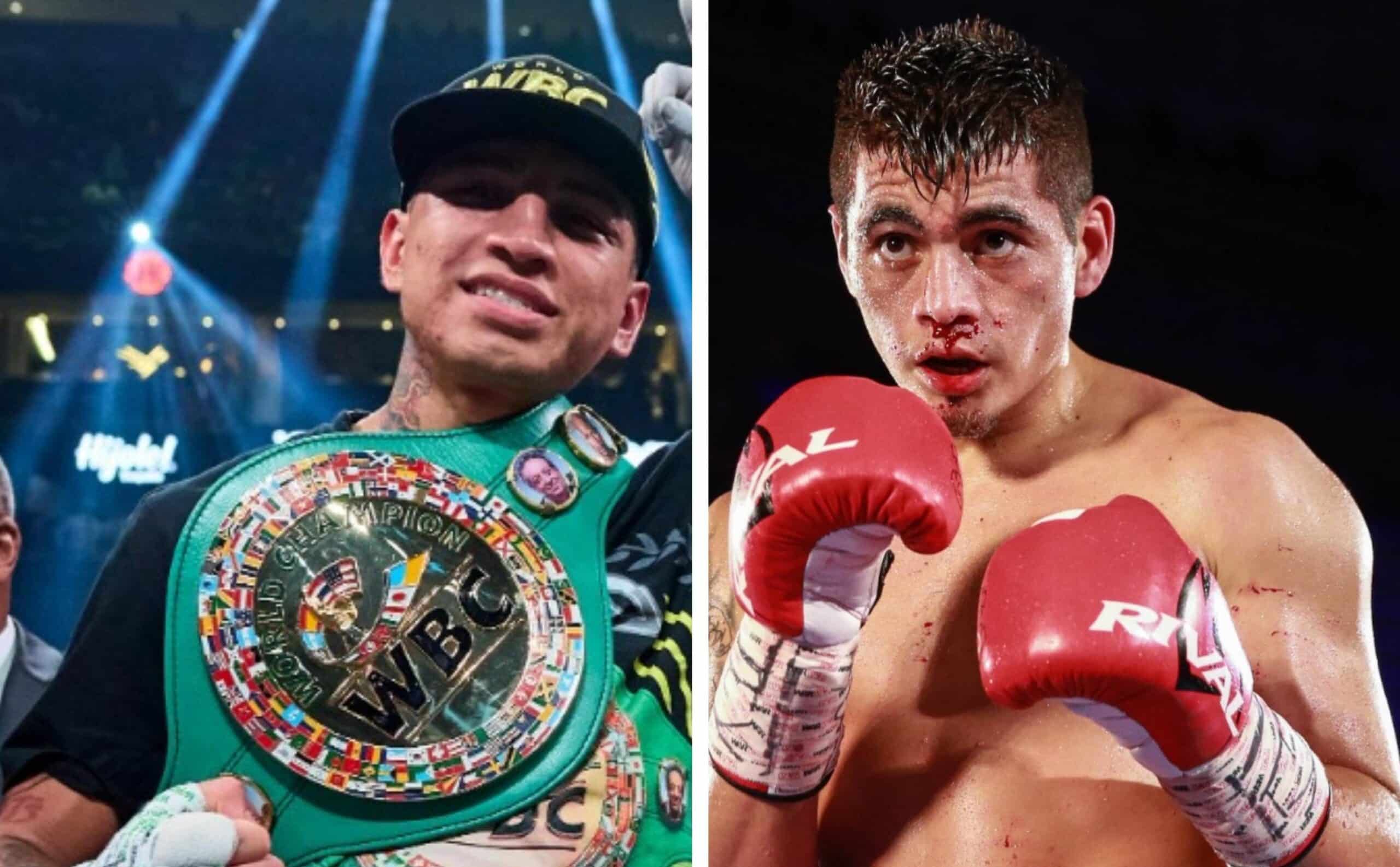 MARIO BARRIOS A LA IZQUIERDA Y FABIÁN MAIDANA A LA DERECHA