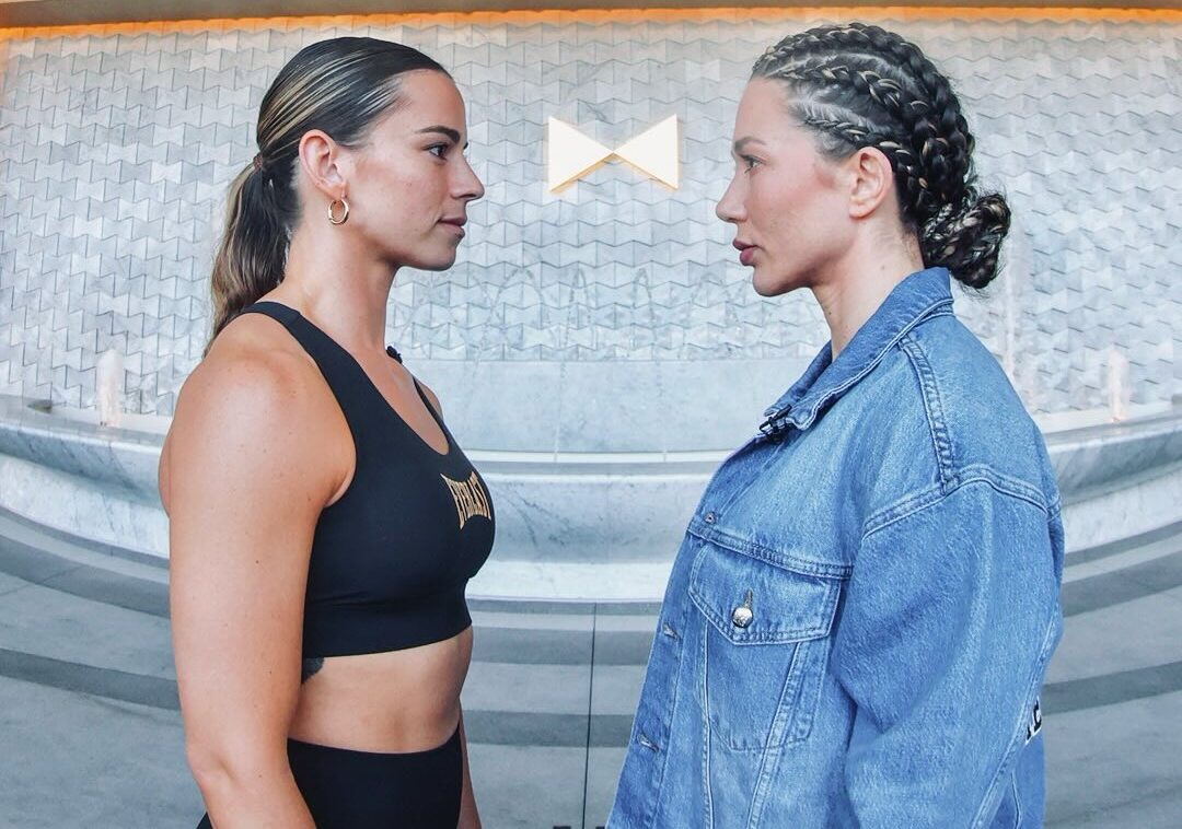 SKYE NICOLSON A LA IZQUIERDA Y SARAH MAHFOUD A LA DERECHA