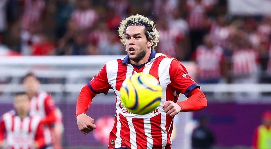 Cade Cowell en partido de la fecha 14 del CL 2024.