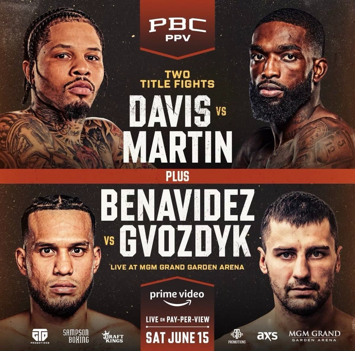 Ya es oficial las peleas de título mundial en Las Vegas.