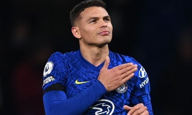 Thiago Silva se despide del Chelsea de la Premier league.