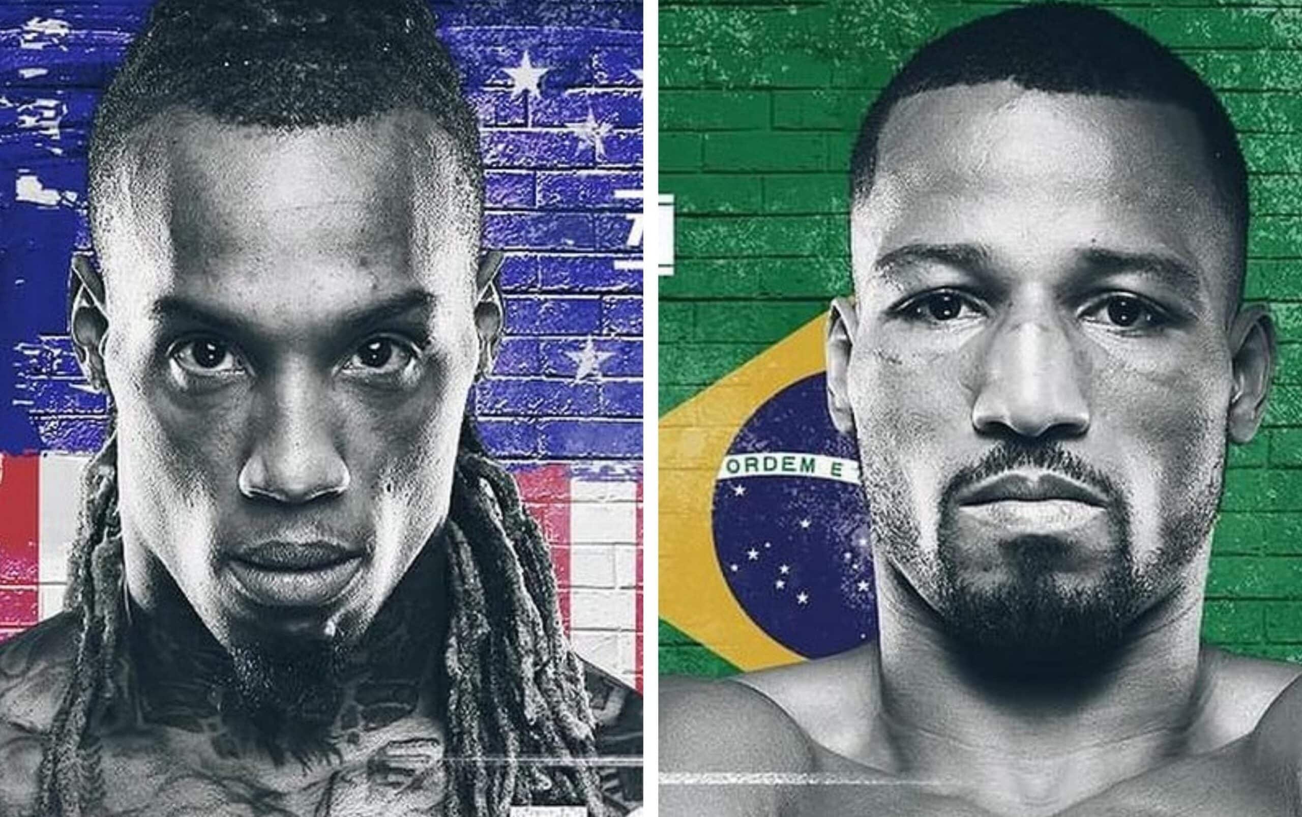 O'SHAQUIE FOSTER A LA IZQUIERDA Y ROBSON CONCEICAO A LA DERECHA