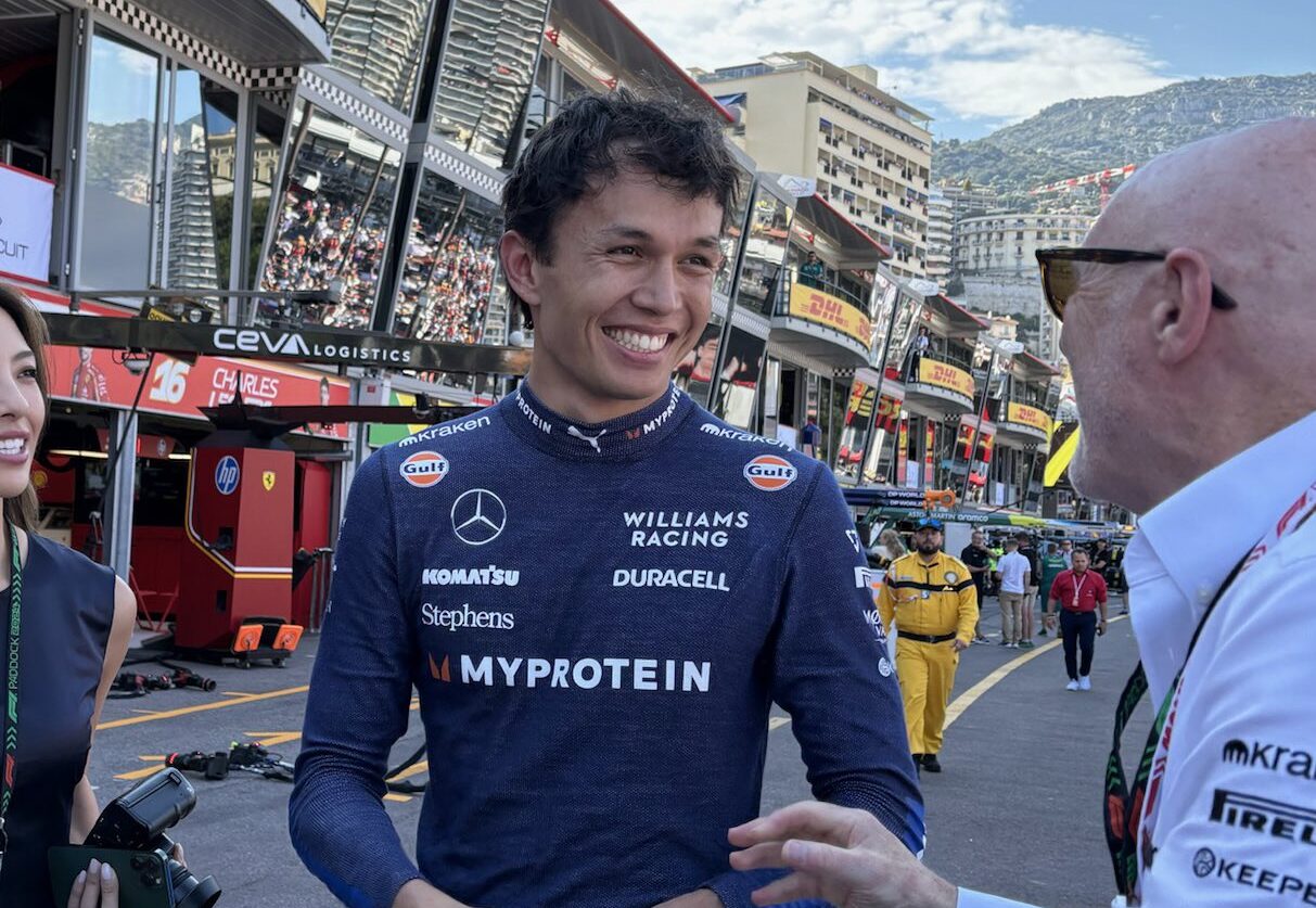 ALEX ALBON MONACO 2024