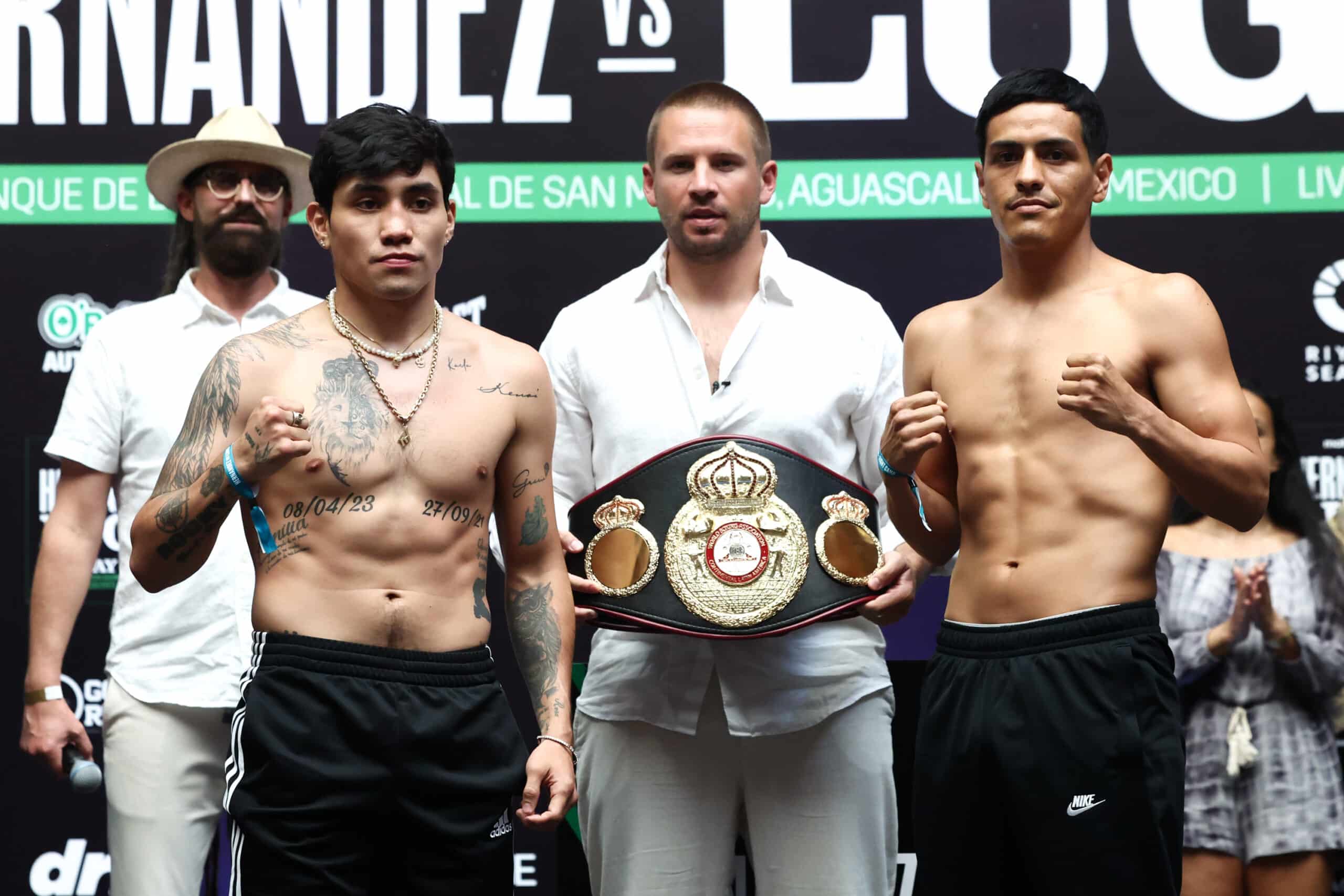 ROCKY HERNÁNDEZ A LA IZQUIERDA Y DANIEL LUGO A LA DERECHA