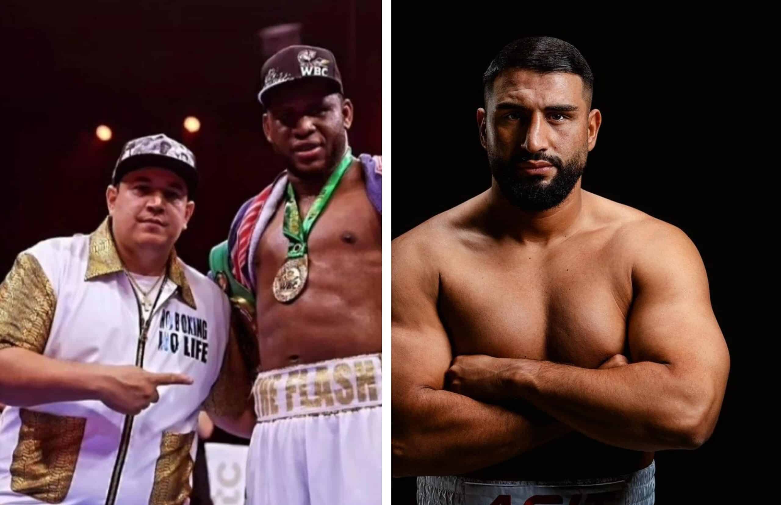 FRANK SÁNCHEZ A LA IZQUIERDA CON EDDY REYNOSO, Y AGIT KABAYEL A LA DERECHA