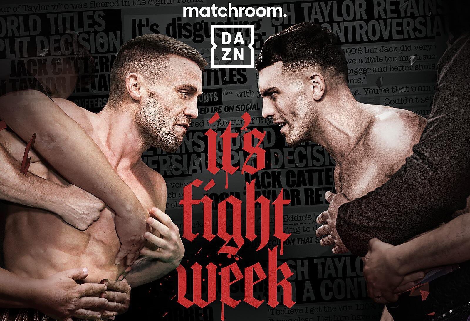 JOSH TAYLOR A LA IZQUIERDA Y JACK CATTERALL A LA DERECHA