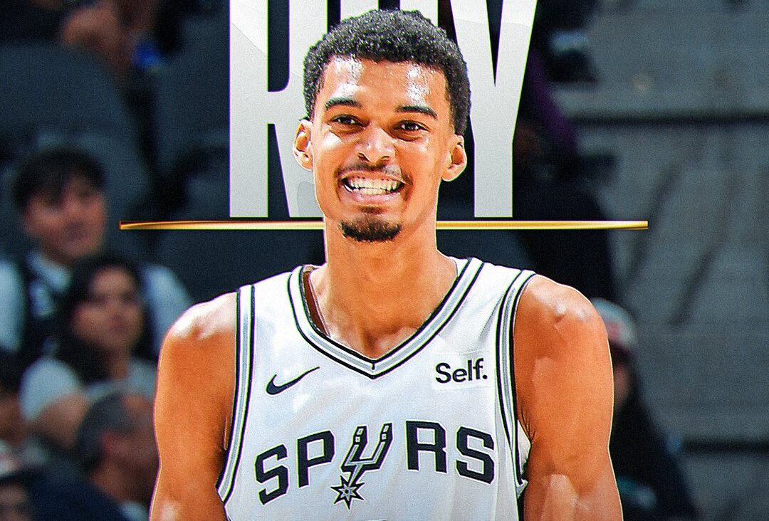 VÍCTOR WEMBANYAMA DE LOS SPURS DE SAN ANTONIO