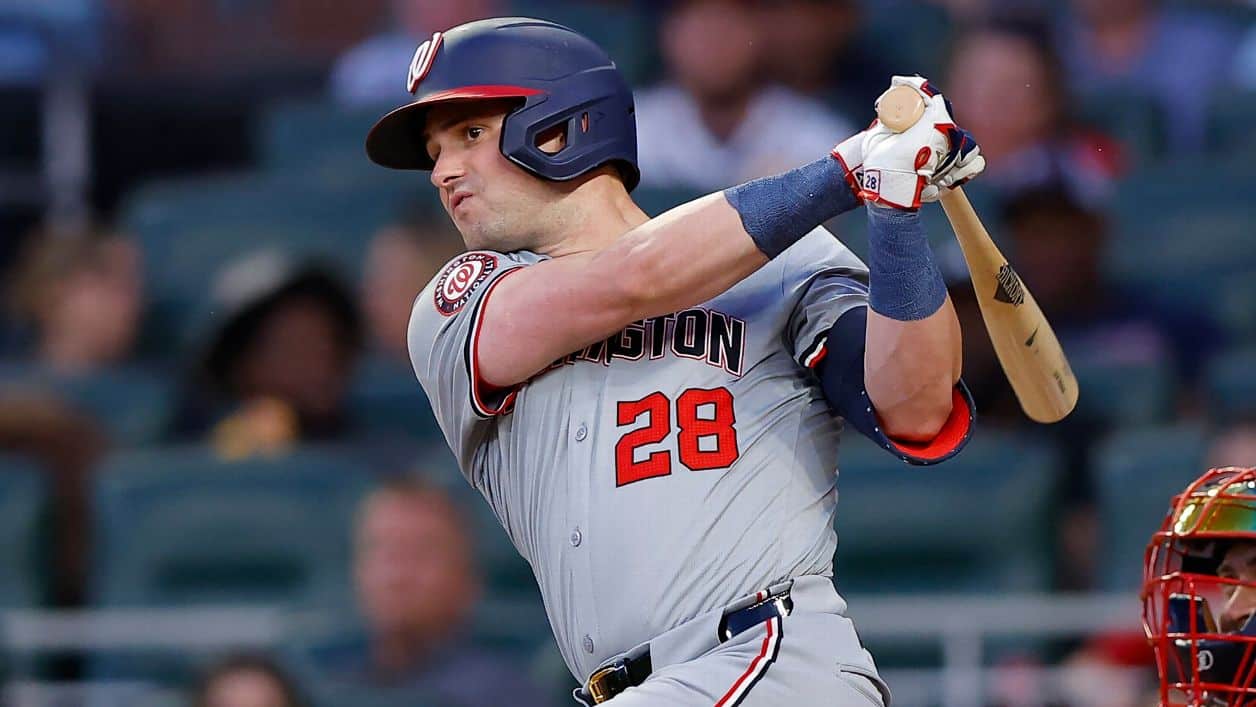 EL JUGADOR DE NATIONALS PEGA CUADRANGULAR