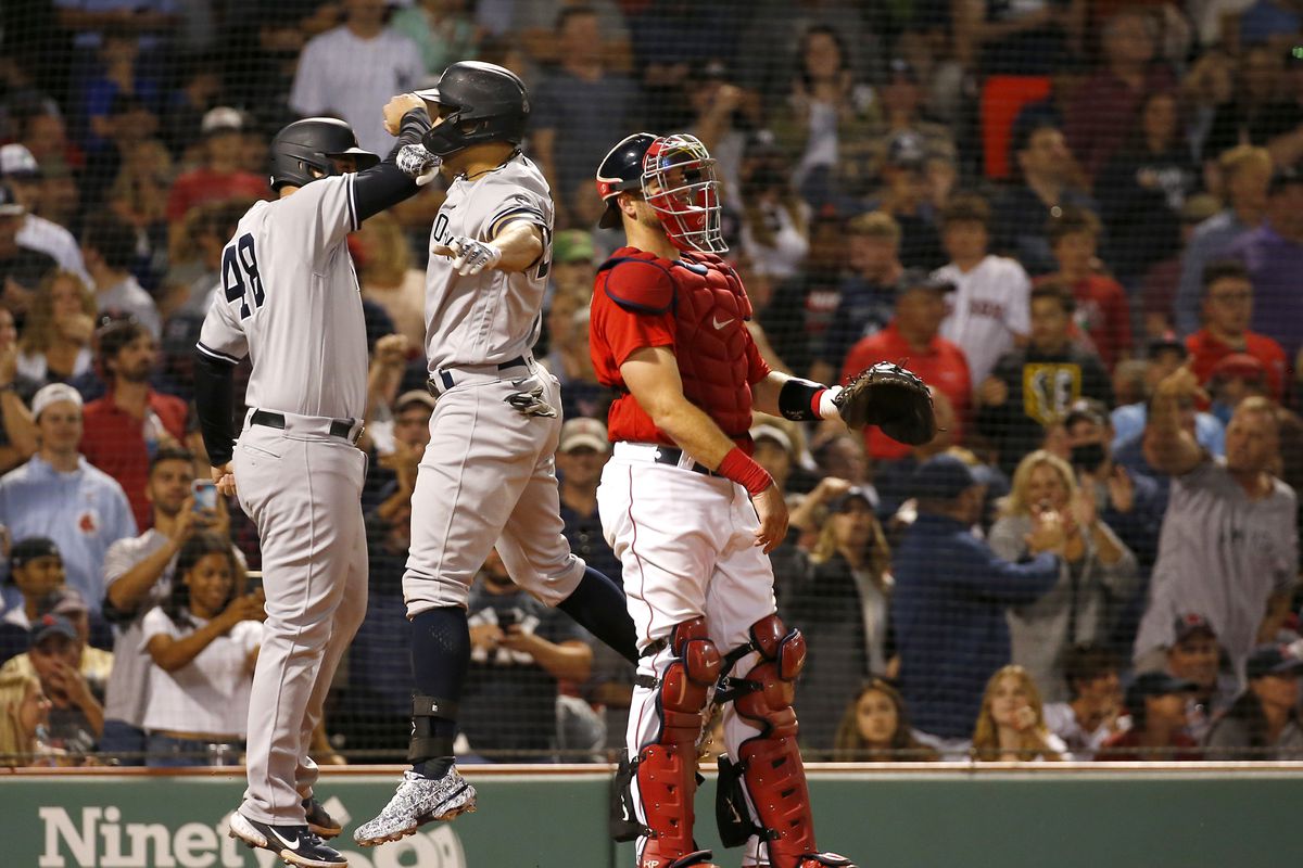 YANKEES ANOTA CARRERA ANTE RED SOX
