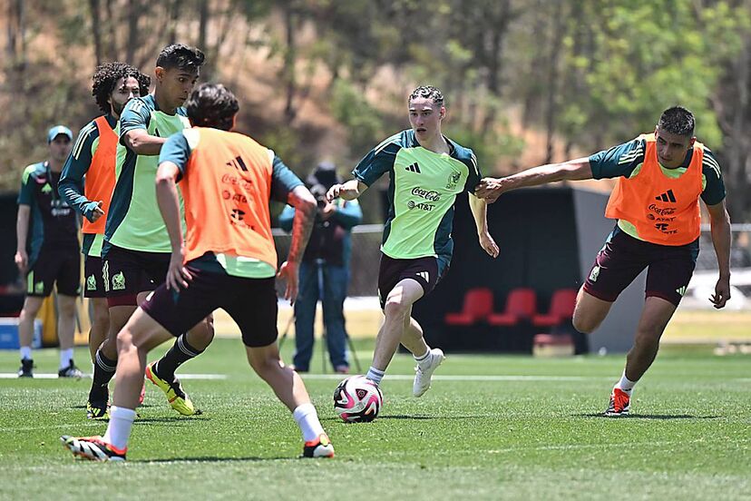 Entrenamiento de la Selección Mexicana en Denver.