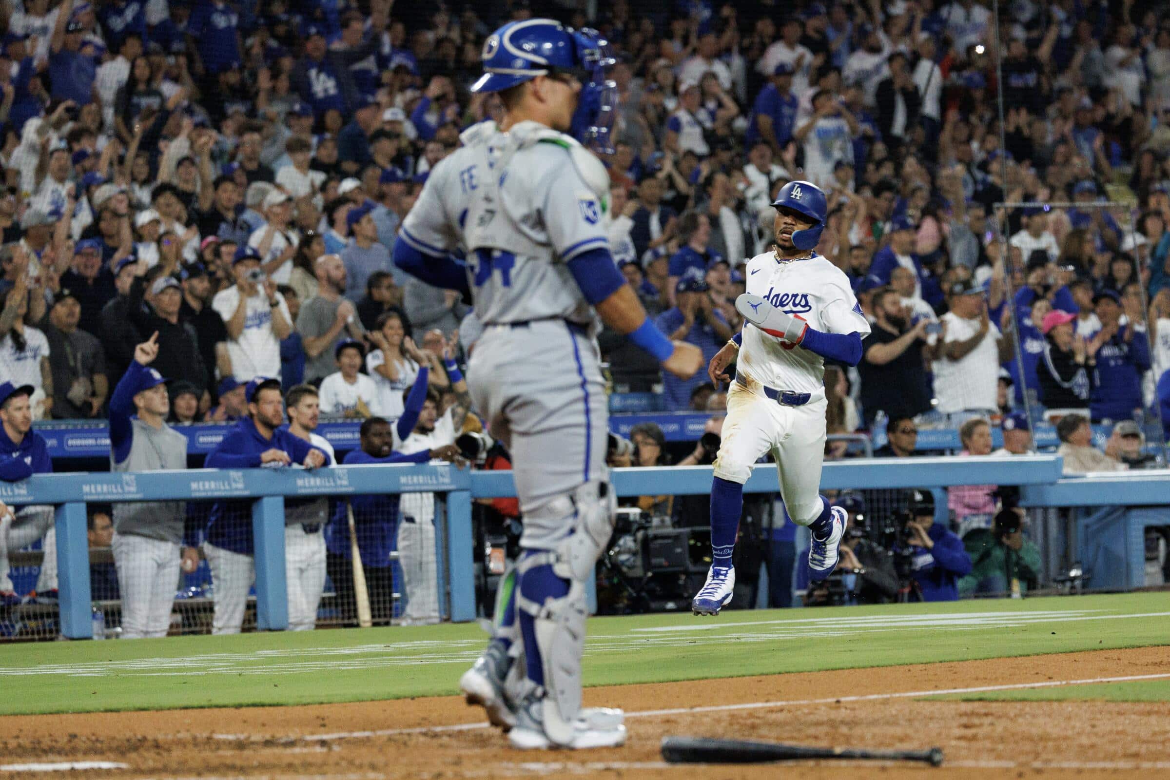 DODGERS ANOTÓ PRIMERO AMTE ROYALS