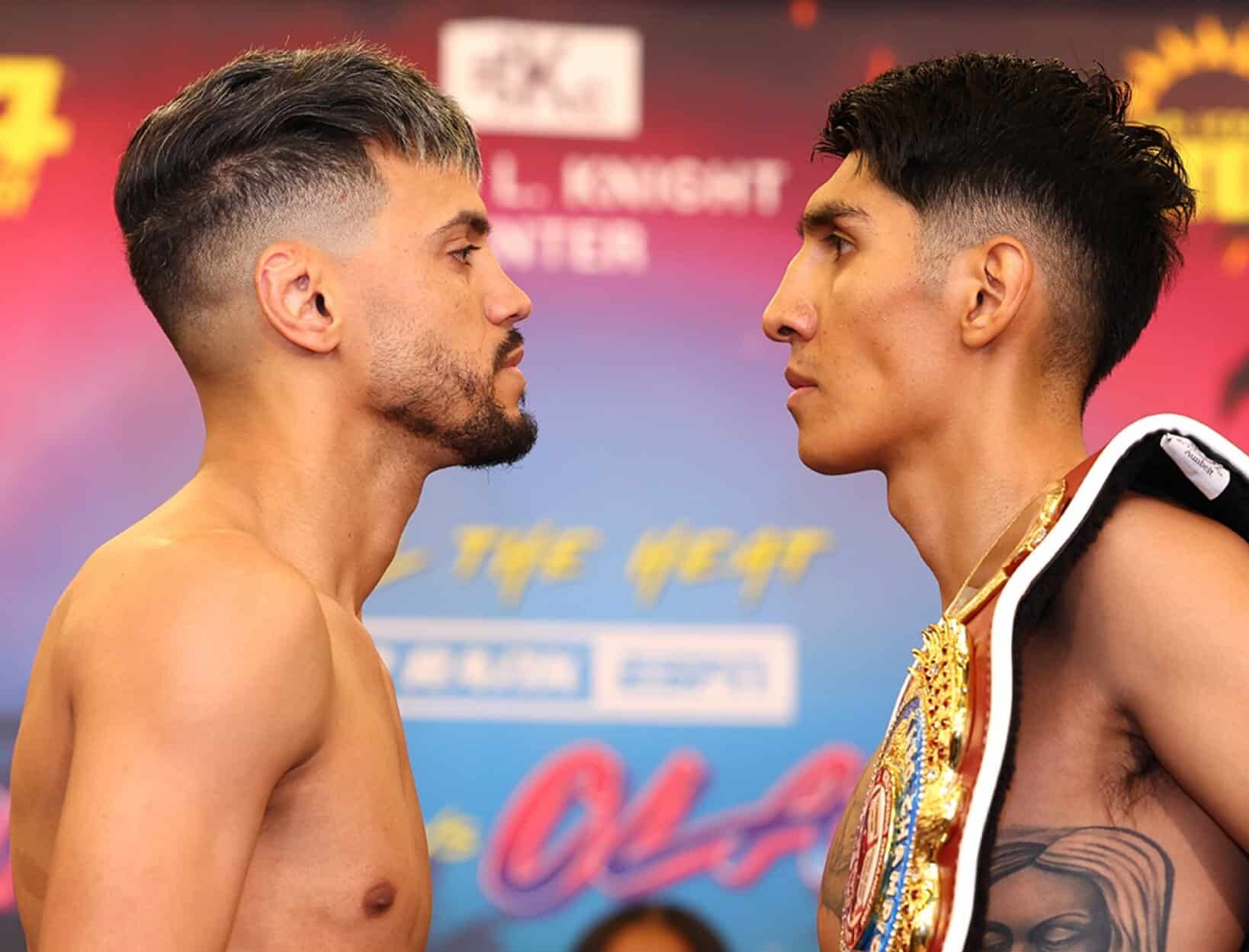 ROBEISY RAMÍREZ A LA IZQUIERDA Y A LA DERECHA BRANDON LEÓN