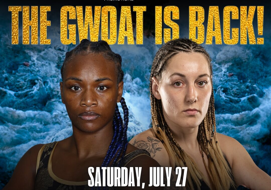 FLYER DE LA PELEA ENTRE CLARESSA SHIELDS Y VANESSA JOANISSE