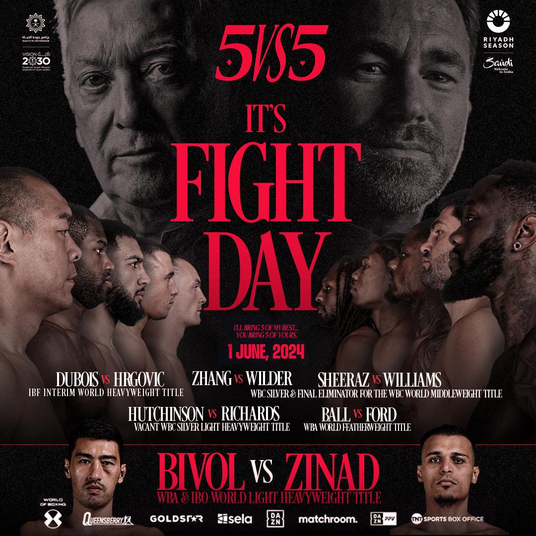 PÓSTER DE LA FUNCIÓN DE QUEENSBERRY VS MATCHROOM