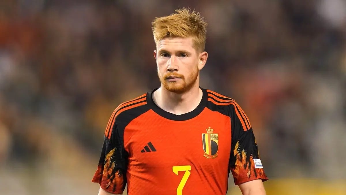 Kevin De Bruyne anota gol en la segunda jornada de la Euro.