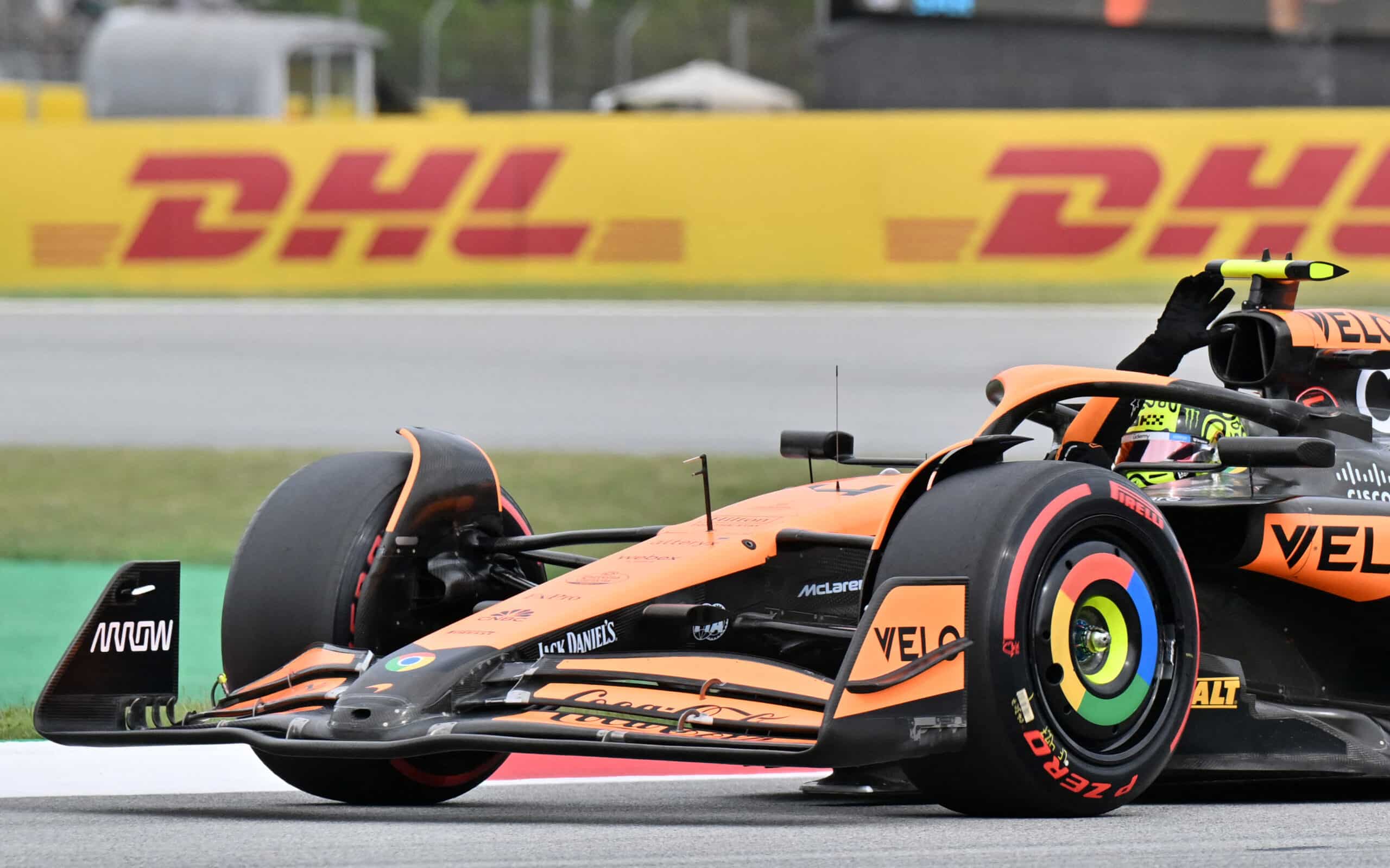 LANDO NORRIS POLE ESPAÑA