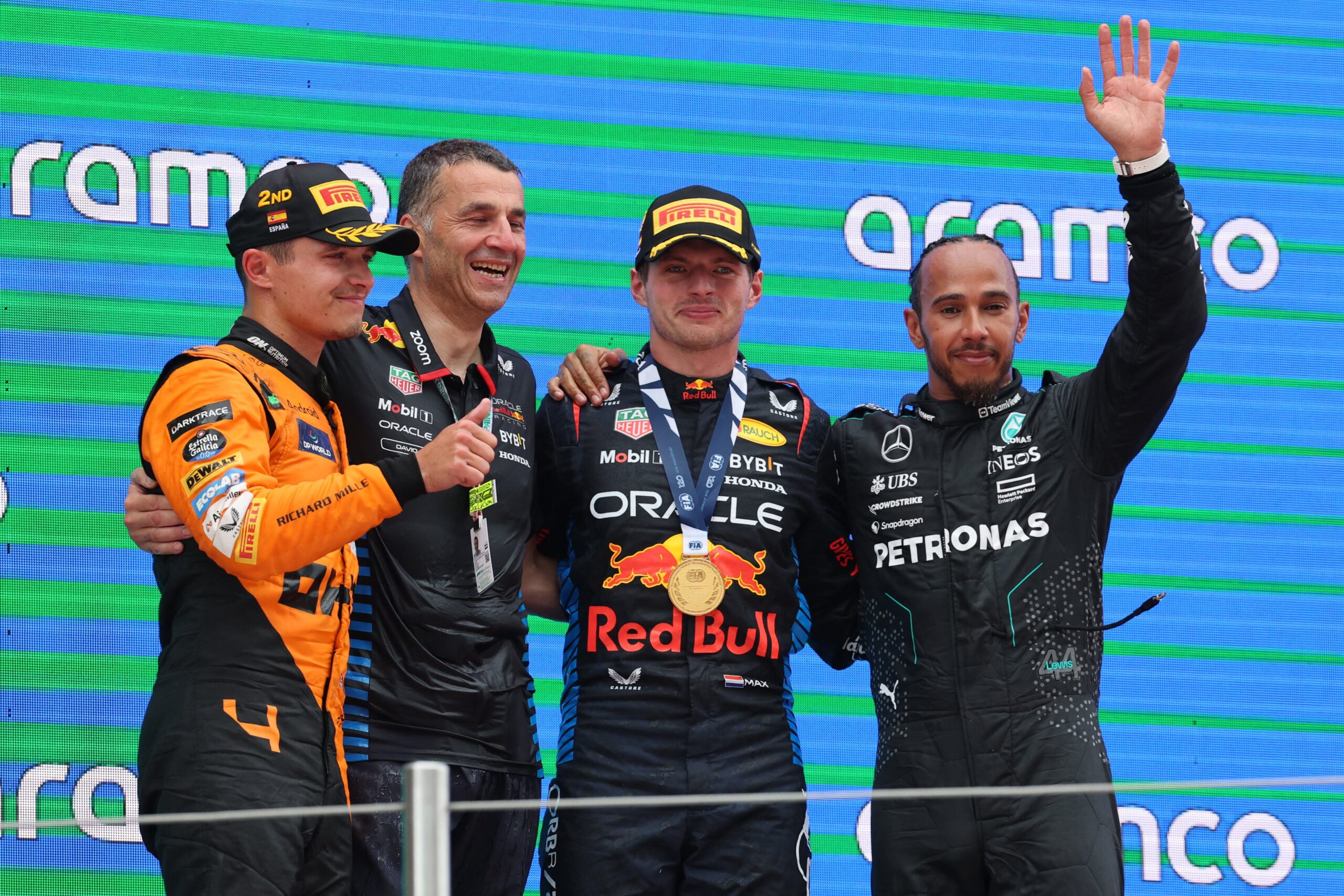 PILOTOS ESPAÑA F1 2024