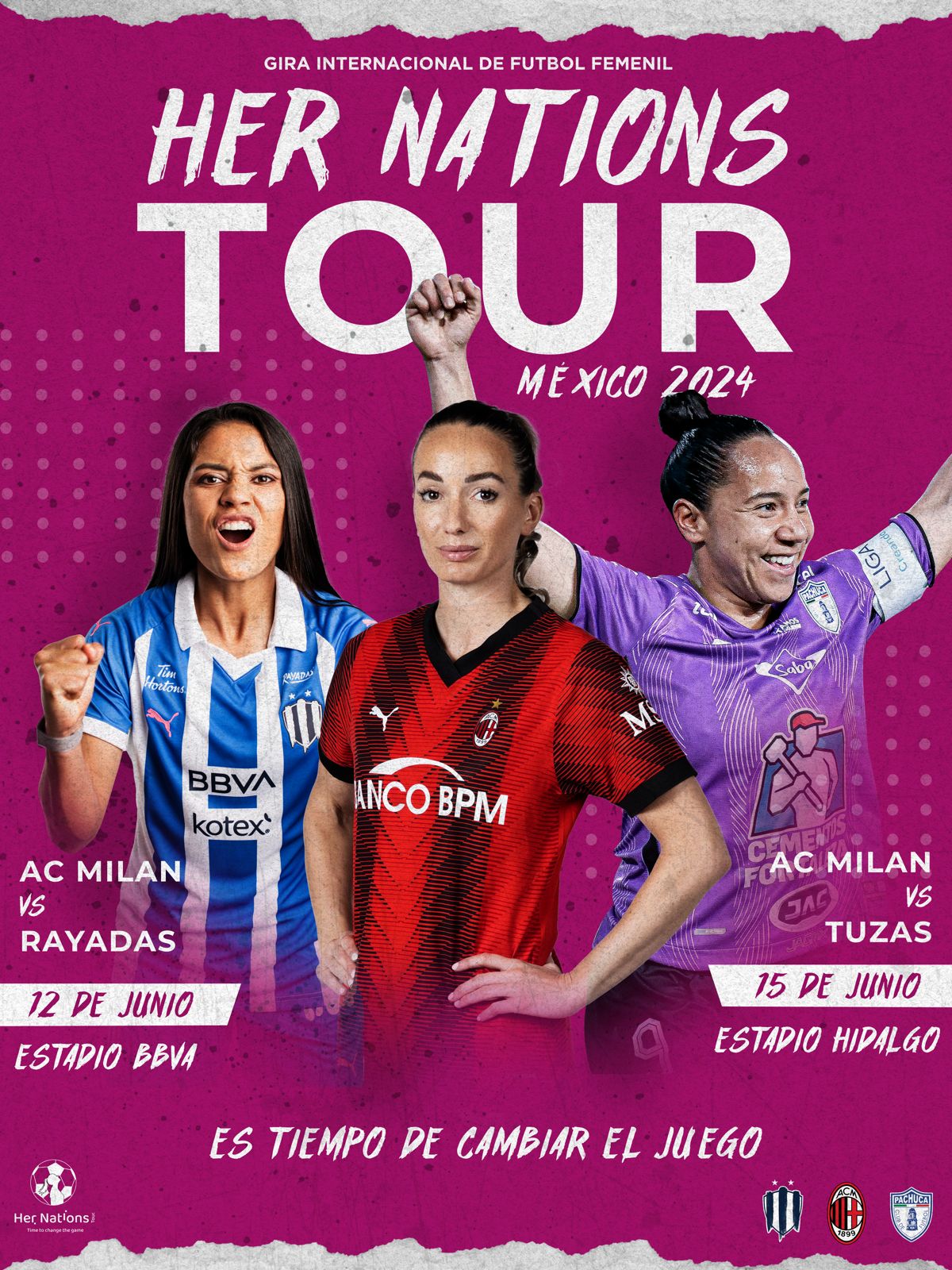 ROSSONERE RAYADAS PACHUCA
