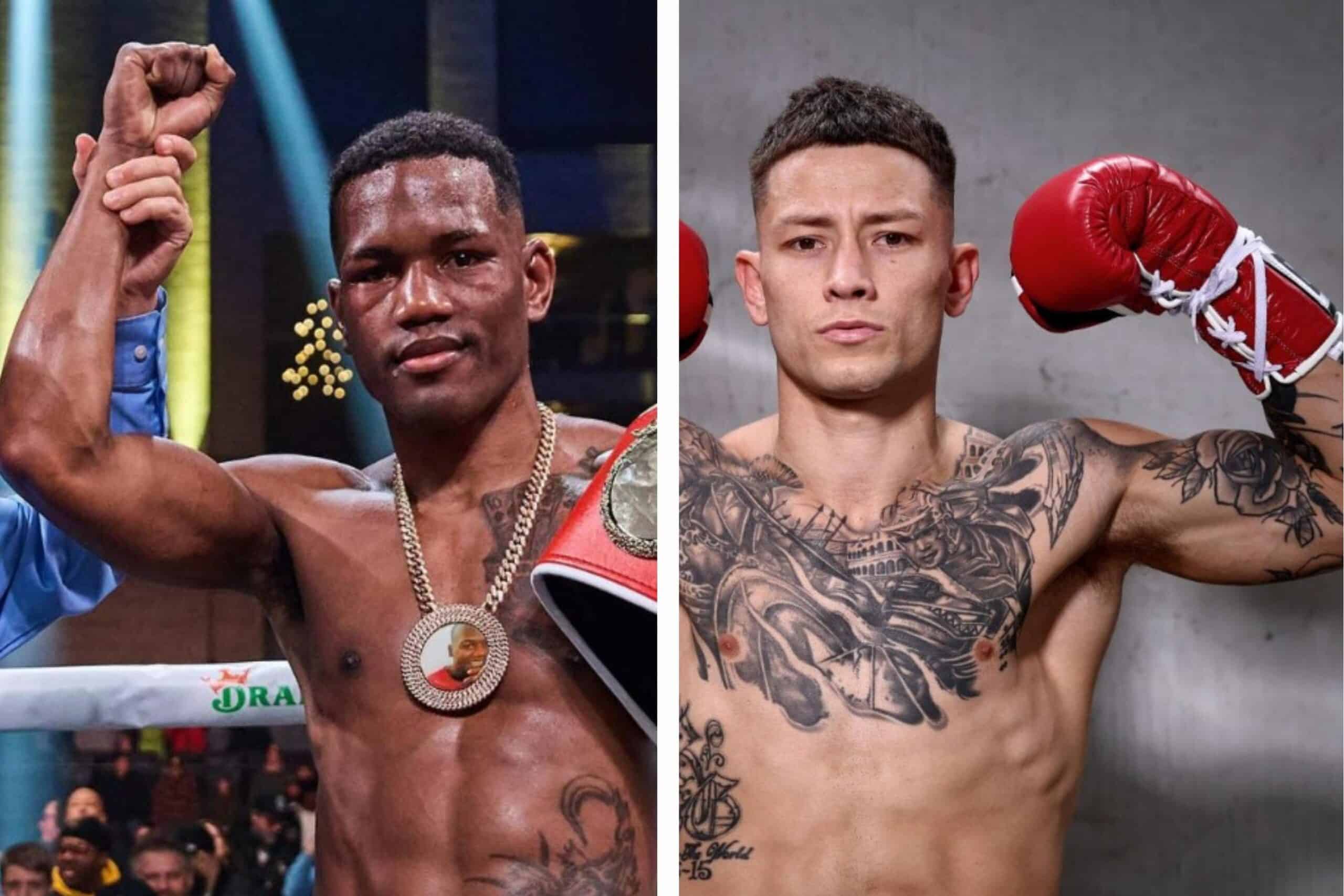 SUBRIEL MATÍAS A LA IZQUIERDA Y LIAM PARO A LA DERECHA