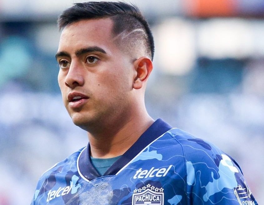 Erick Sánchez en su paso por Tuzos del Pachuca en la Liga MX.