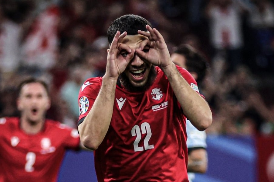 Bestial la Eurocopa de Georges Mikautadze, ha convertido 4 goles.