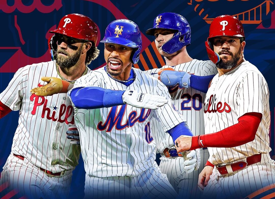 FLYER DE LA MLB LONDON SERIES ENTRE LOS PHILLIES Y LOS METS