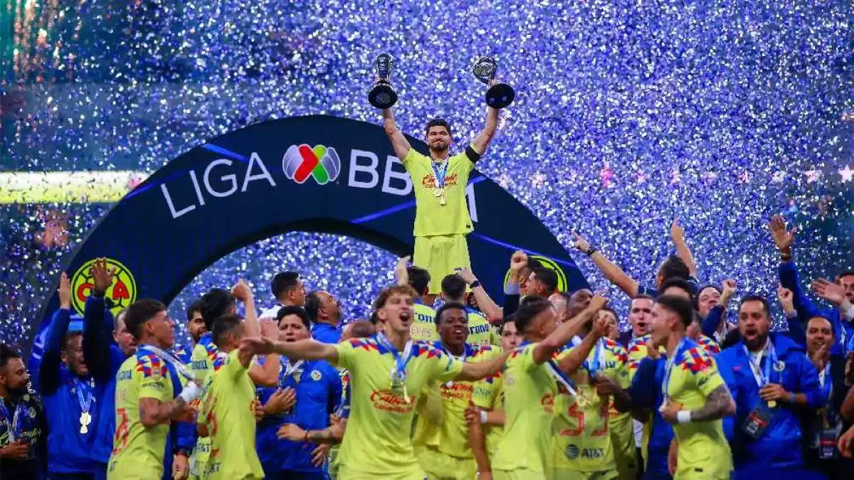 AMÉRICA ES EL BICAMPEÓN DEL FUTBOL MEXICANO