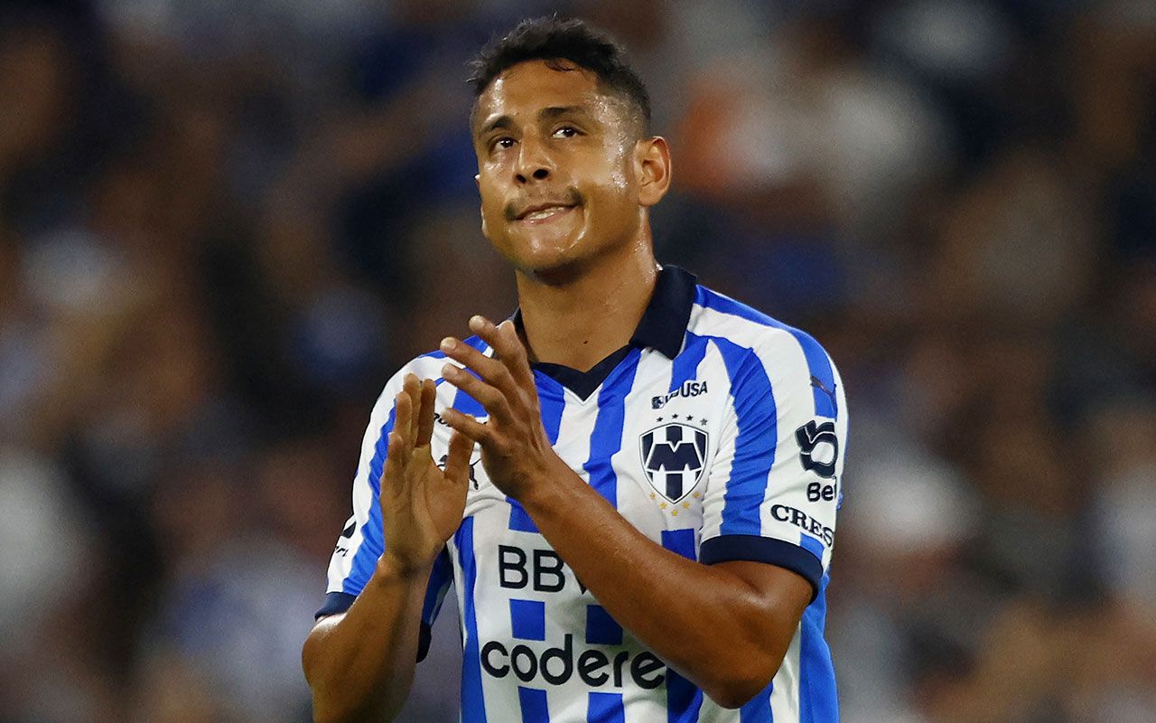 Luis Romo en su paso por Rayados de Monterrey.