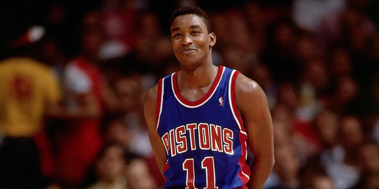 Isiah Thomas jugó en su carrera con los Detroit Pistons.