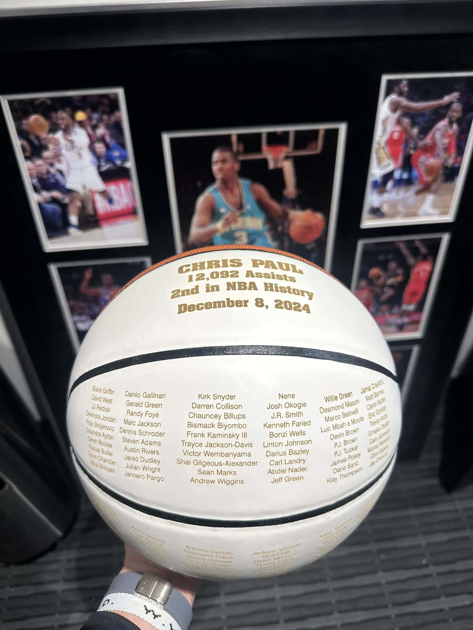 Chris Paul va en camino a romper un récord de la NBA.