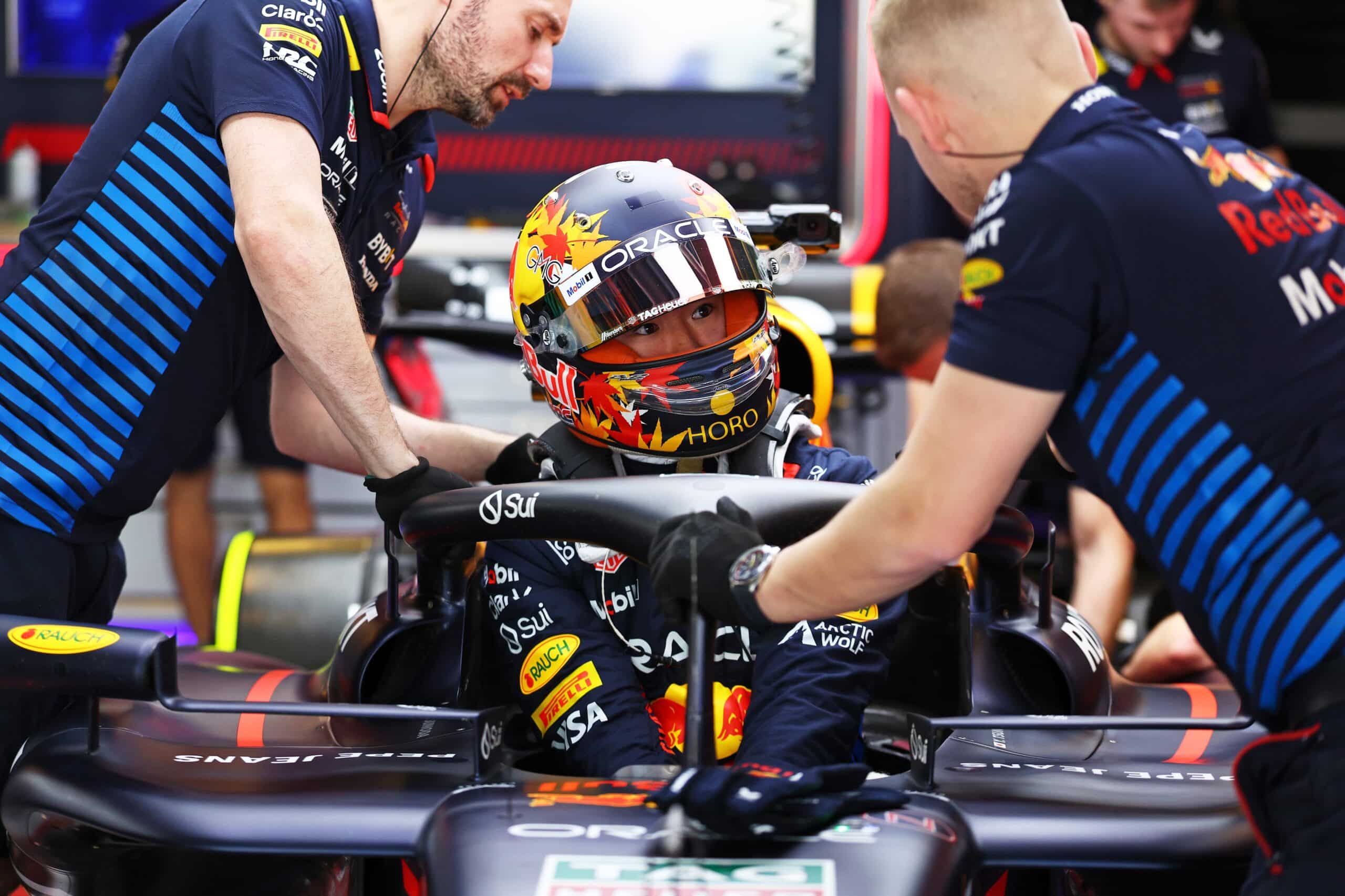 TSUNODA RED BULL POSTEMPORADA